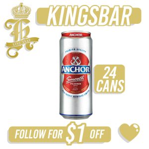 Anchor Beer Can 24x490ml (BBD: Aug/2025)