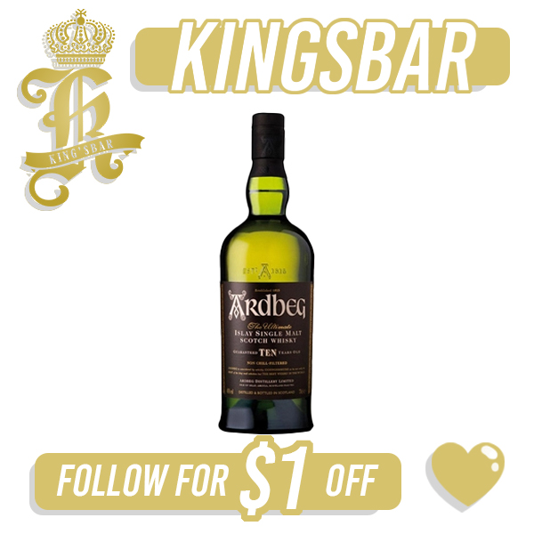 Ardbeg 10 Year Old Whiskey 700ml