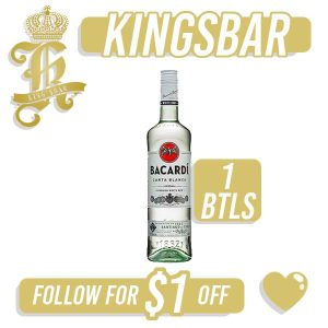 Bacardi Superior White Rum 700ml Bundle Promotion