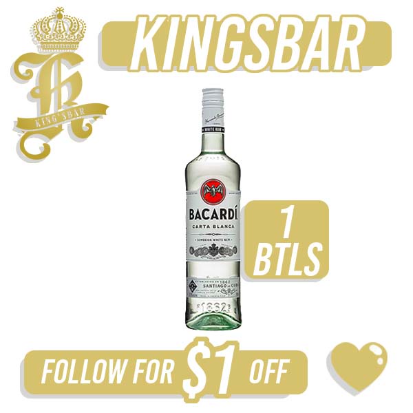 Bacardi Superior White Rum 700ml Bundle Promotion