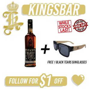 Black Tears Dry Spiced Rum 700ml