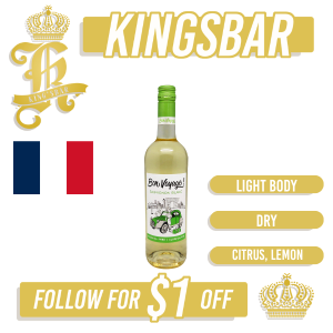 Bon Voyage Sauvignon Blanc 750ml (Alcohol Free)