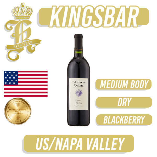 Cakebread Cellars Merlot Red Wine 750ml