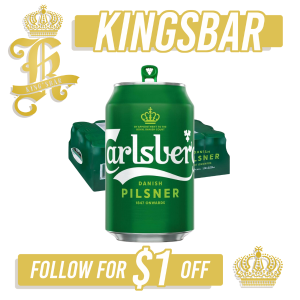 Carlsberg Lager Beer Green Tab 24x320ml (Malaysia)