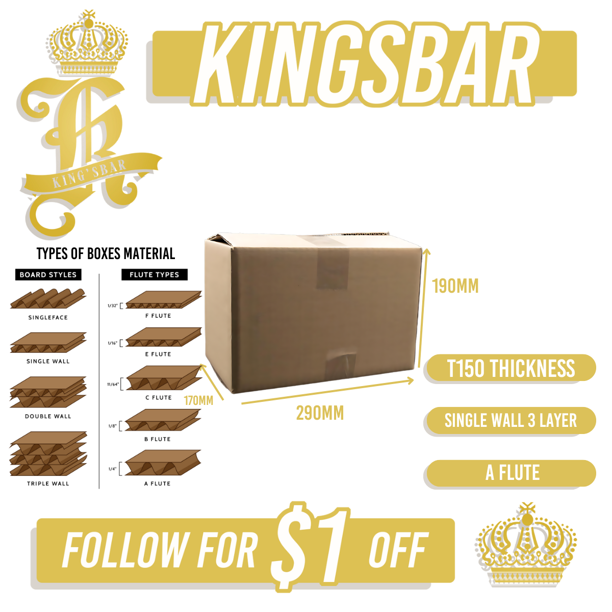 Carton Box / Packing Box / Packaging Material / Box Storage (Medium)