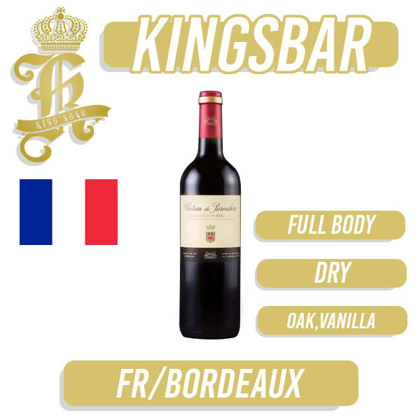 Chateau de Parenchere Bordeaux Superior Red Red Wine 750ml (Delivery 2-4 working days)