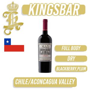 Errazuriz Max Cabernet Sauvignon Red Wine 750ml (Delivery 2-4 working days)