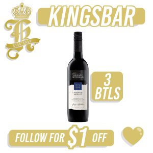 George Wyndham Bin 888 Cabernet Merlot Red Wine 750ml Bundle Promotion