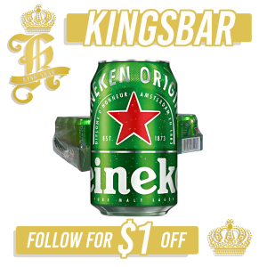 Heineken Fat Can Beer 24x320ml (BBD:Feb/2026)