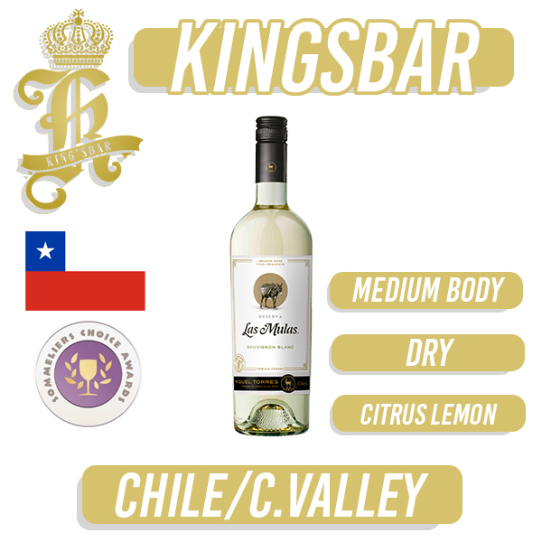 Miguel Torres Organic Las Mulas Sauvignon Blanc White Wine 750ml