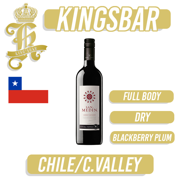 Miguel Torres San Medin Cabernet Sauvignon Red Wine 750ml