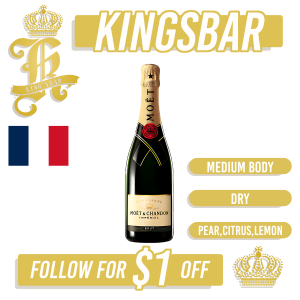 Moet & Chandon Imperial Brut Champagne 750ml (Without Box)