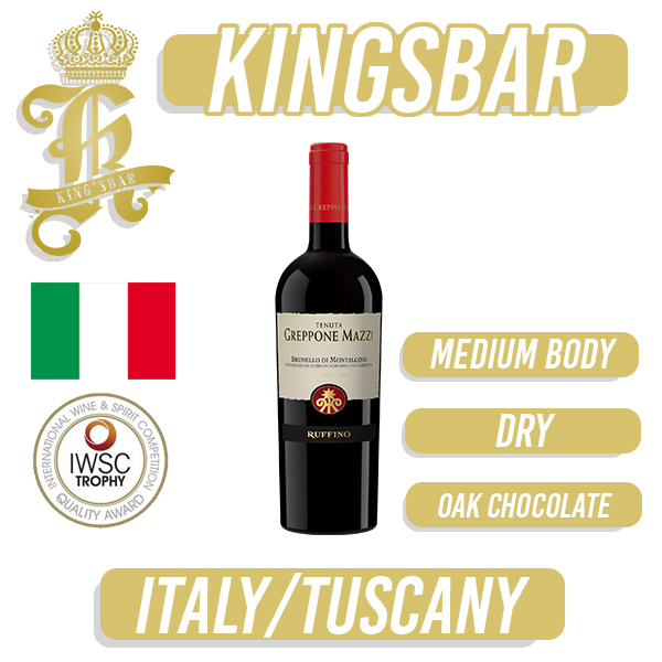 Ruffino Greppone Mazzi Brunello di Montalcino DOCG Red Wine 750ml