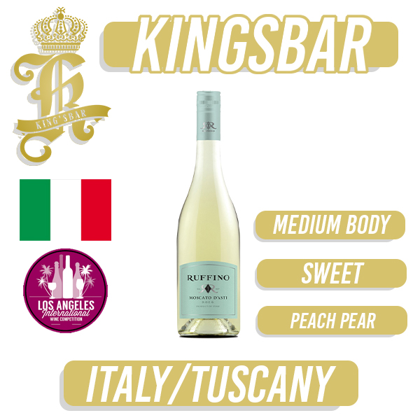 Ruffino Moscato D’Asti DOCG Sparkling Wine 750ml