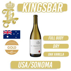 St Francis Chardonnay White Wine 750ml