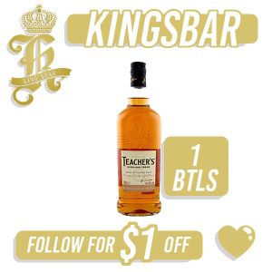 Teacher's Highland Cream 700ml (Agent Stock)