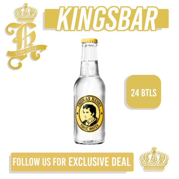 Thomas Henry Tonic Water 24x200ml