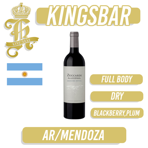 Zuccardi Aluvional Gaultallary Red Wine 750ml (Delivery 2-4 working days)